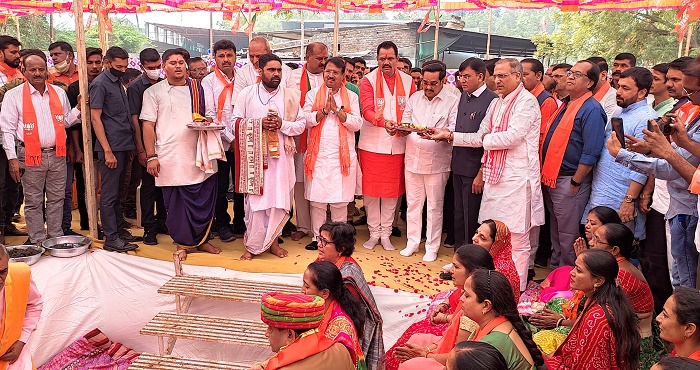 ભાવનગર જિલ્લા ભાજપ કાર્યાલય ખાતમુહૂર્ત